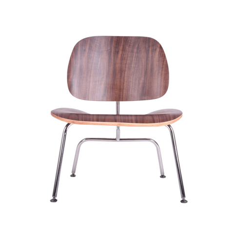 Eames Molded Plywood Lounge Chair Metal Base