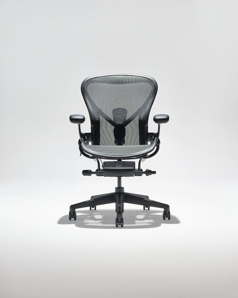 Aeron Remastered Chair (Onyx) by Herman Miller