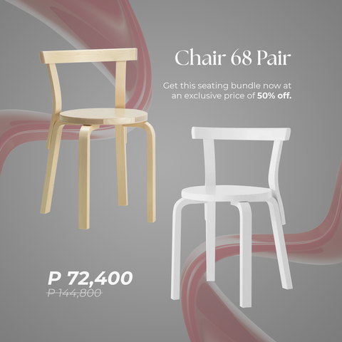 Designer Duo: Chair 68 Pair