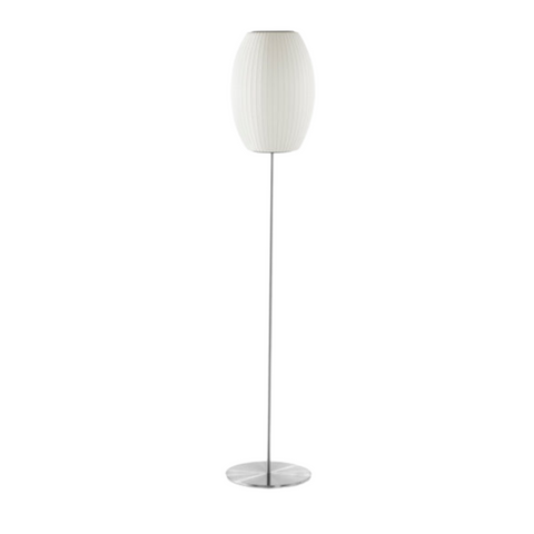 Nelson Cigar Lotus Floor Lamp