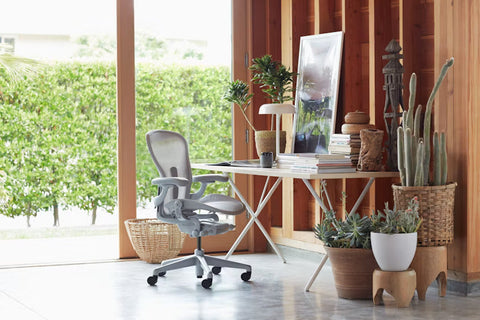Aeron Remastered Chair (Mineral) by Herman Miller